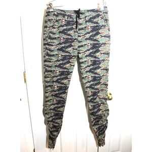 Brooklyn Cloth Mfg. Co. Men's Slim Fit Camo Drawstring Joggers sz L